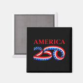 アメリカ独立記念日250周年 マグネット (正面/裏面)