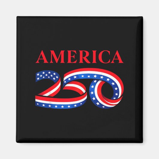 アメリカ独立記念日250周年 マグネット (正面)