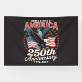 アメリカ独立記念日250周年 横断幕 (横)