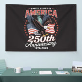 アメリカ独立記念日250周年 横断幕 (トレードショー)