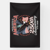 アメリカ独立記念日250周年 横断幕 (縦)