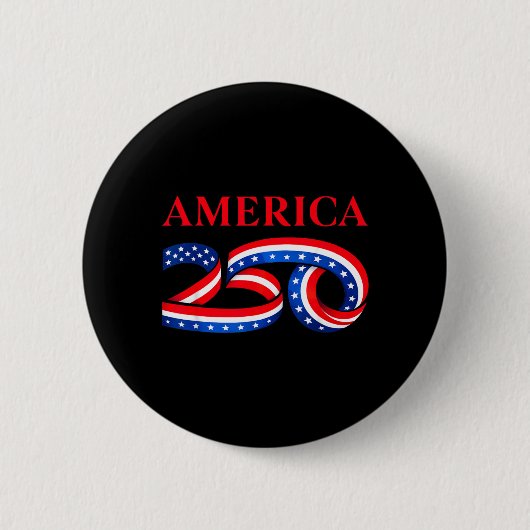 アメリカ独立記念日250周年 缶バッジ (正面)