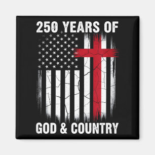 アメリカ独立記念日250周年 1776-2026 マグネット