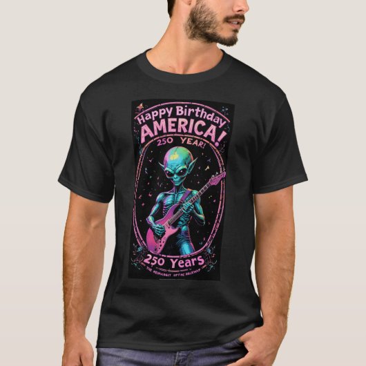 アメリカ独立記念日250周年 Tシャツ (正面)