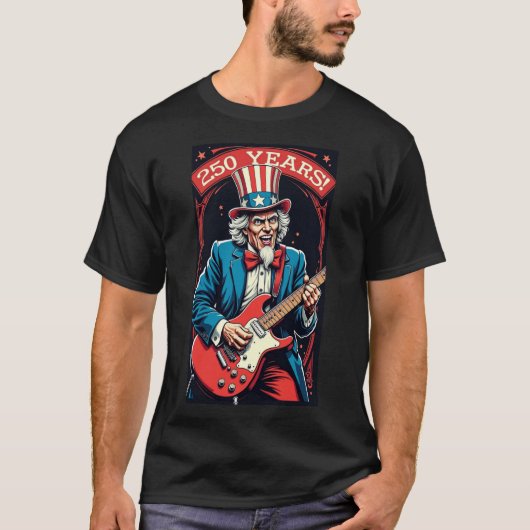アメリカ独立記念日250周年 Tシャツ (正面)