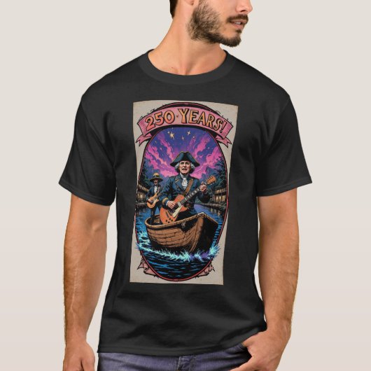 アメリカ独立記念日250周年 Tシャツ (正面)