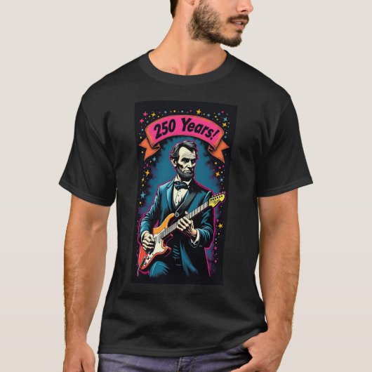 アメリカ独立記念日250周年 Tシャツ (正面)