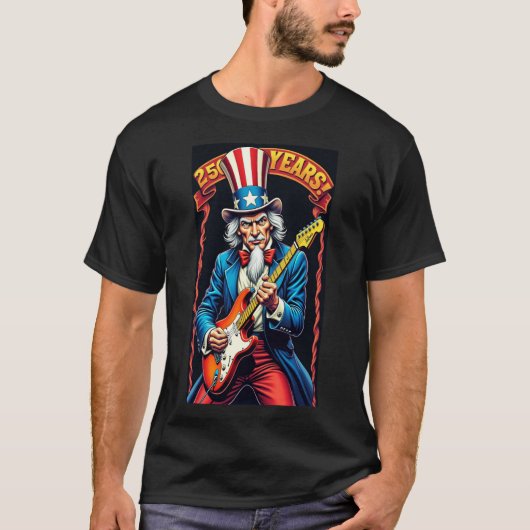 アメリカ独立記念日250周年 Tシャツ (正面)