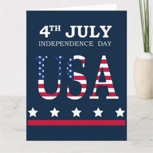 アメリカ独立記念日7月4日 カード