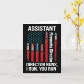 アメリカ独立記念日7月 カード (黄色い花)