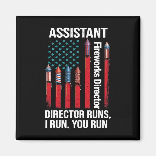 アメリカ独立記念日7月 マグネット (正面)