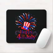 アメリカ独立記念日 おめでとう 自由を祝おう マウスパッド (マウス)