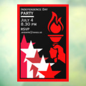 アメリカ独立記念日 ウィンドウサイン (シート3)