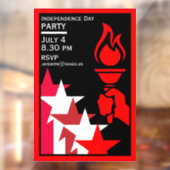 アメリカ独立記念日 ウィンドウサイン (シート2)