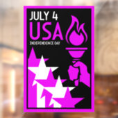 アメリカ独立記念日 ウィンドウサイン (シート2)