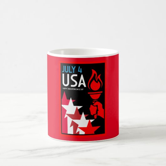 アメリカ独立記念日 コーヒーマグカップ (中央)