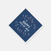アメリカ独立記念日 スタンダードカクテルナプキン (角)