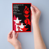 アメリカ独立記念日 チラシ (ハンドル)