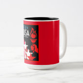 アメリカ独立記念日 ツートーンマグカップ (正面右)