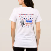 アメリカ独立記念日 トライブレンドＴシャツ (裏面)