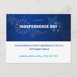 アメリカ独立記念日 ハッピーフォースオブジュライ ポストカード