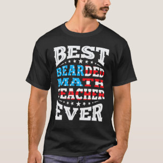 アメリカ独立記念日 ヒゲの数学教師 Tシャツ