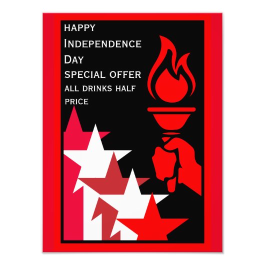 アメリカ独立記念日 フォトプリント            (正面)
