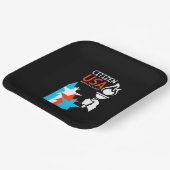 アメリカ独立記念日 ペーパープレート (傾斜あり)