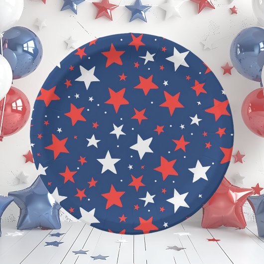 アメリカ独立記念日 ペーパープレート