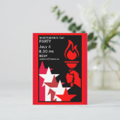 アメリカ独立記念日 ポストカード (スタンド正面)