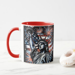 アメリカ独立記念日 マグカップ USA パトリオティック 7月4日