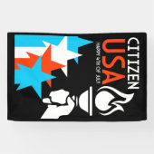 アメリカ独立記念日 横断幕 (横)