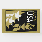 アメリカ独立記念日 横断幕 (横)