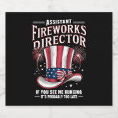 アメリカ独立記念日 花火副監督 ビールラベル (シングルラベル)