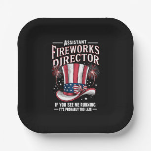 アメリカ独立記念日 花火副監督 ペーパープレート