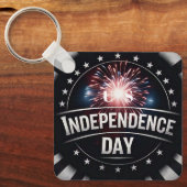 「アメリカ独立記念日」花火・スターカスタムズ キーホルダー (正面)