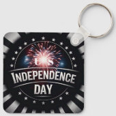 「アメリカ独立記念日」花火・スターカスタムズ キーホルダー (裏面)