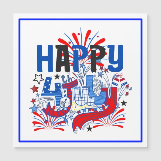 アメリカ独立記念日 花火 USA-63261 (正面)