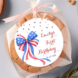 アメリカ独立記念日 誕生日 ステッカー