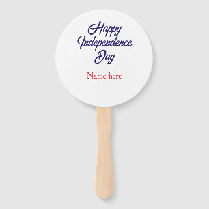 アメリカ独立記念日 赤 青 名前 アメリカの日 ハンドファン