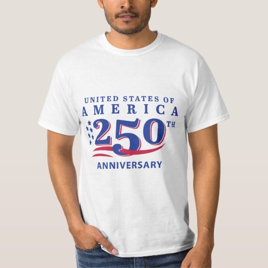 アメリカ独立記念日 250周年 ファミリー スクランブル Tシャツ (正面)