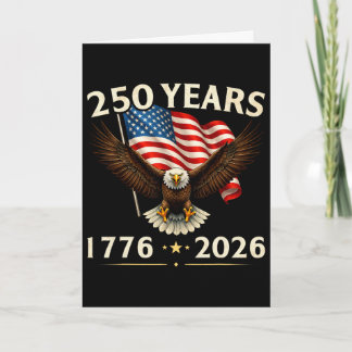 アメリカ独立記念日 250 周年 イーグル カード