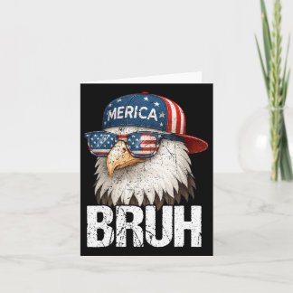 アメリカ独立記念日 4th+July イーグル アメリカン パトリオティック メンズ カード