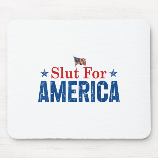 アメリカ独立記念日 7月4日 マウスパッド (正面)