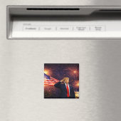 アメリカ独立記念日 7月4日 250周年 トランプ 優れた  マグネット (インサイチュ (食洗機))
