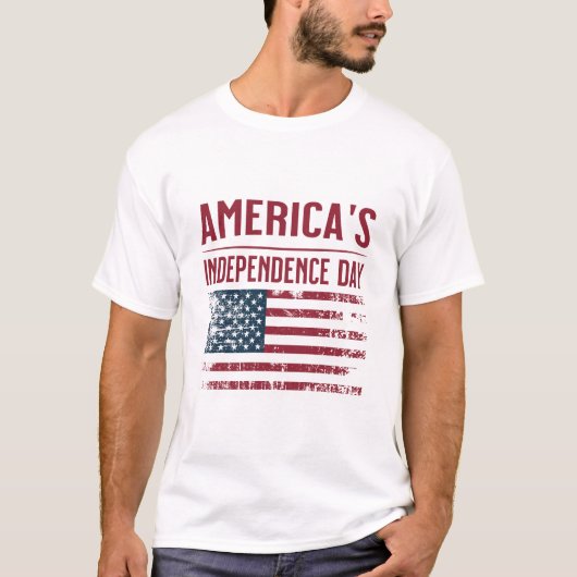 アメリカ独立記念日 Tシャツ (正面)