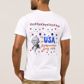 アメリカ独立記念日 Tシャツ (裏面)