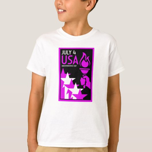 アメリカ独立記念日 Tシャツ (正面)