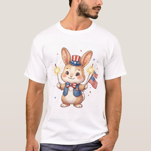 アメリカ独立記念日 Tシャツ (正面)
