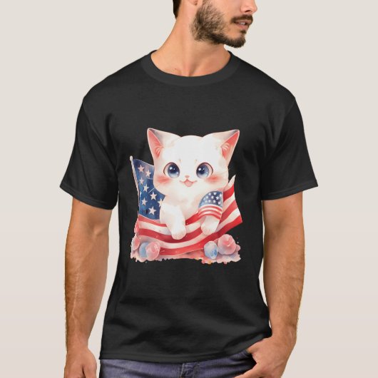 アメリカ独立記念日 Tシャツ (正面)